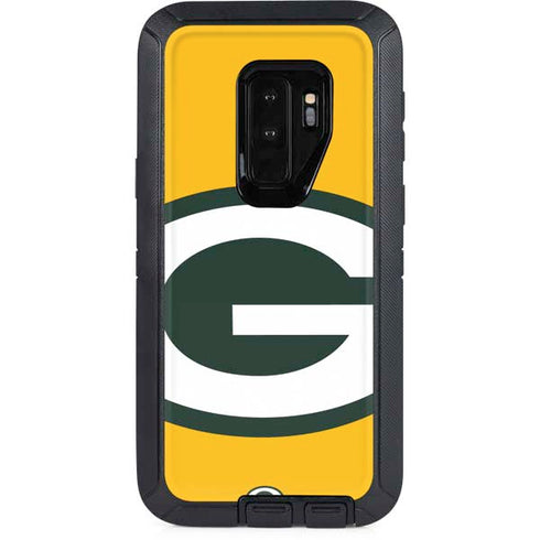 NFL Green Bay Packers Large Logo Otterbox Defender Galaxy Skin